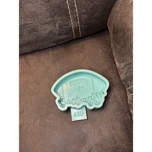 Broncos Football Silicone Freshie Mold - Picture 4 of 5